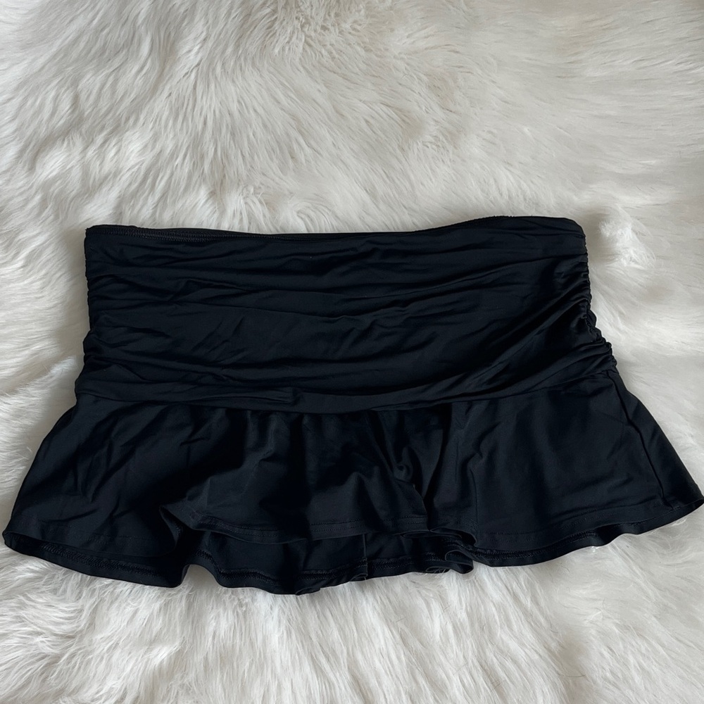 Lands’ End swim skirt 12